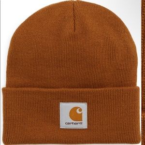 NWT+Carhartt WIP Short Watch hat+Twany+Brown+Beanie